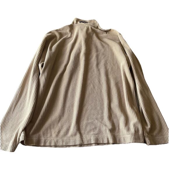 Southern Marsh Fieldtec Waffle Knit Pullover Tan Golf Hiking Outdoor Large - Picture 2 of 7